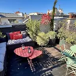 Rooftop Garden Triplex With Ac Over Notre - Dame 아파트