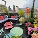 Rooftop Garden Triplex With Ac Over Notre - Dame 아파트 파리
