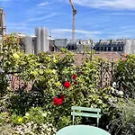 아파트 Rooftop Garden Triplex With Ac Over Notre - Dame *
