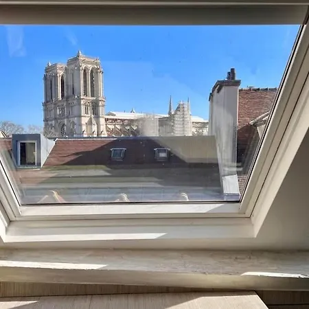 Apartament Rooftop Garden Triplex With Ac Over Notre - Dame