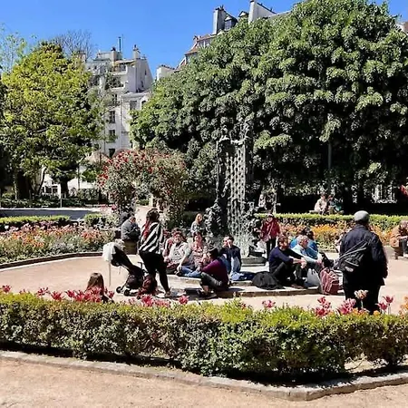 Rooftop Garden Triplex With Ac Over Notre - Dame Apartament *